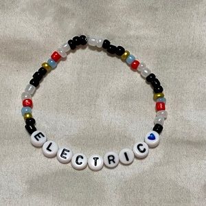 Handmade Beaded Mantra Bracelet